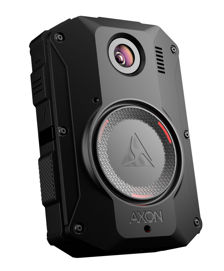 Axon Body 3 product render on a dark background