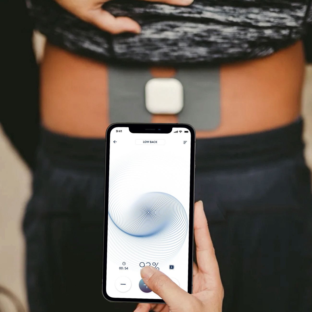 Enso Wearable Pain Relief — Wearable medical device design