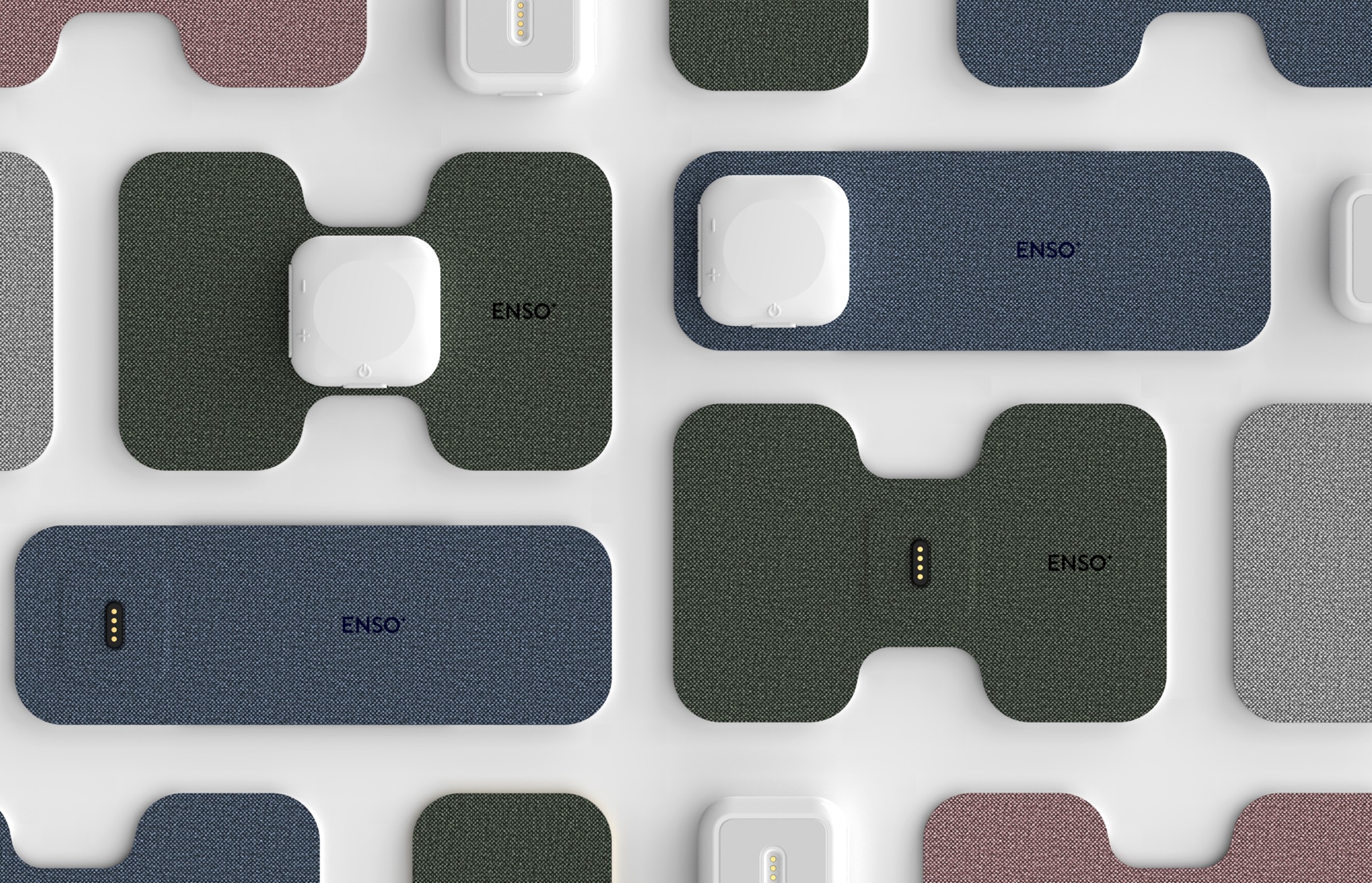 Enso Wearable Pain Relief — Wearable medical device design