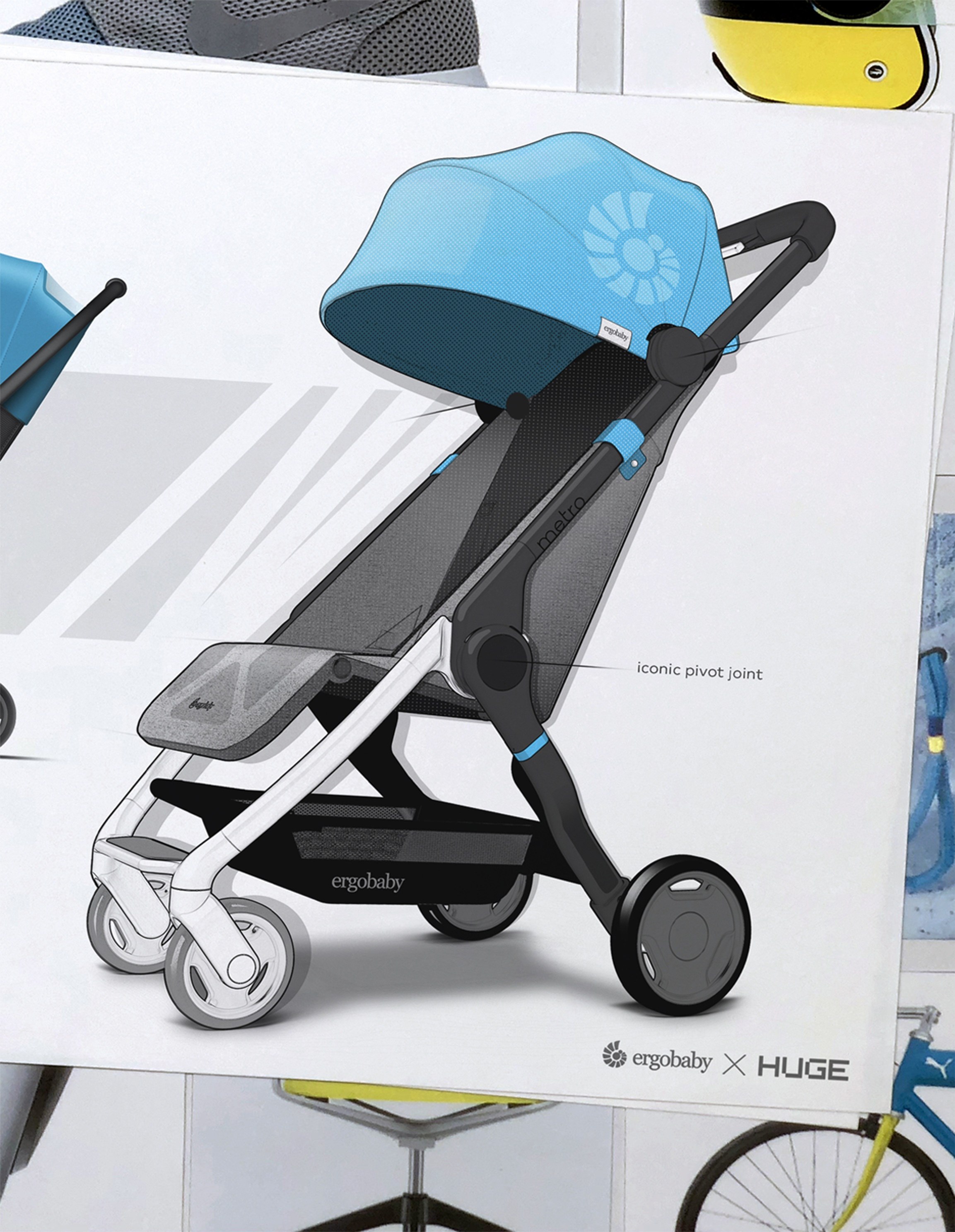Ergobaby Metro Stroller — Stroller industrial design