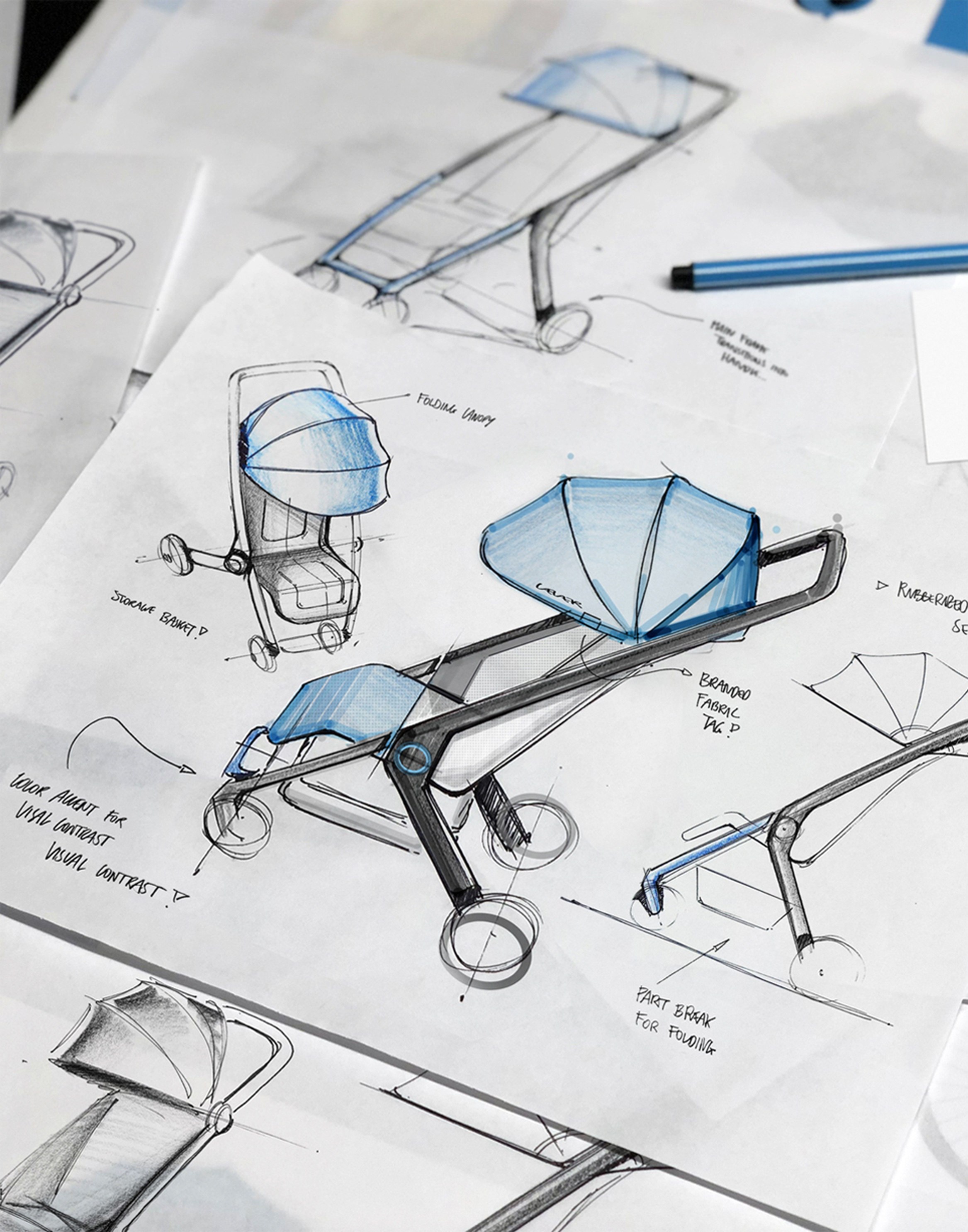 Ergobaby Metro Stroller — Stroller industrial design