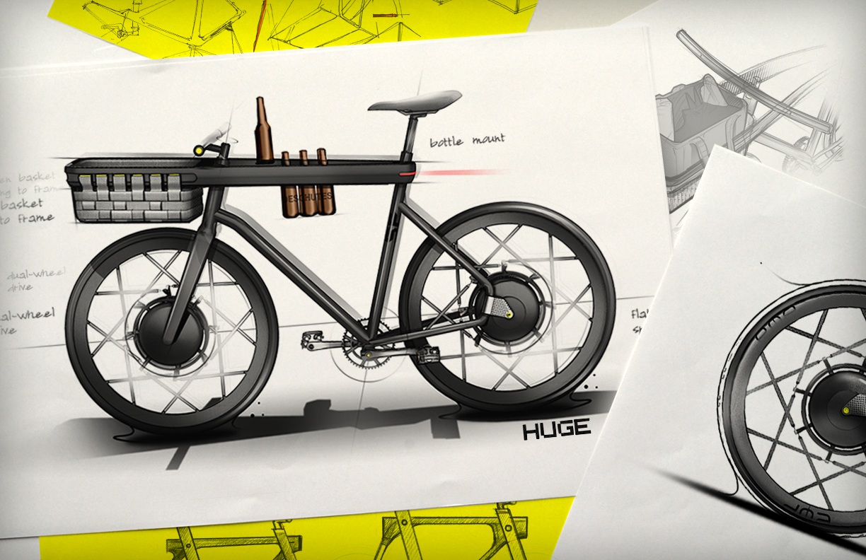 Evo Urban Utility Bike — Bicycle concept and product design