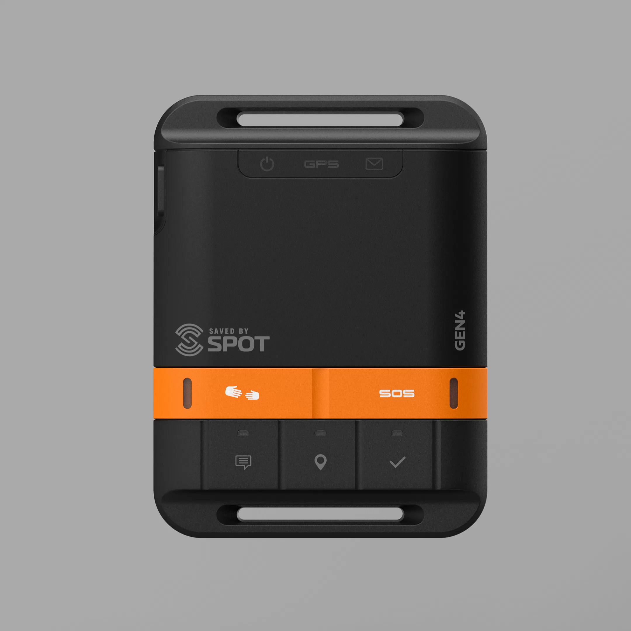 SPOT Gen4 orange control band and SOS cover