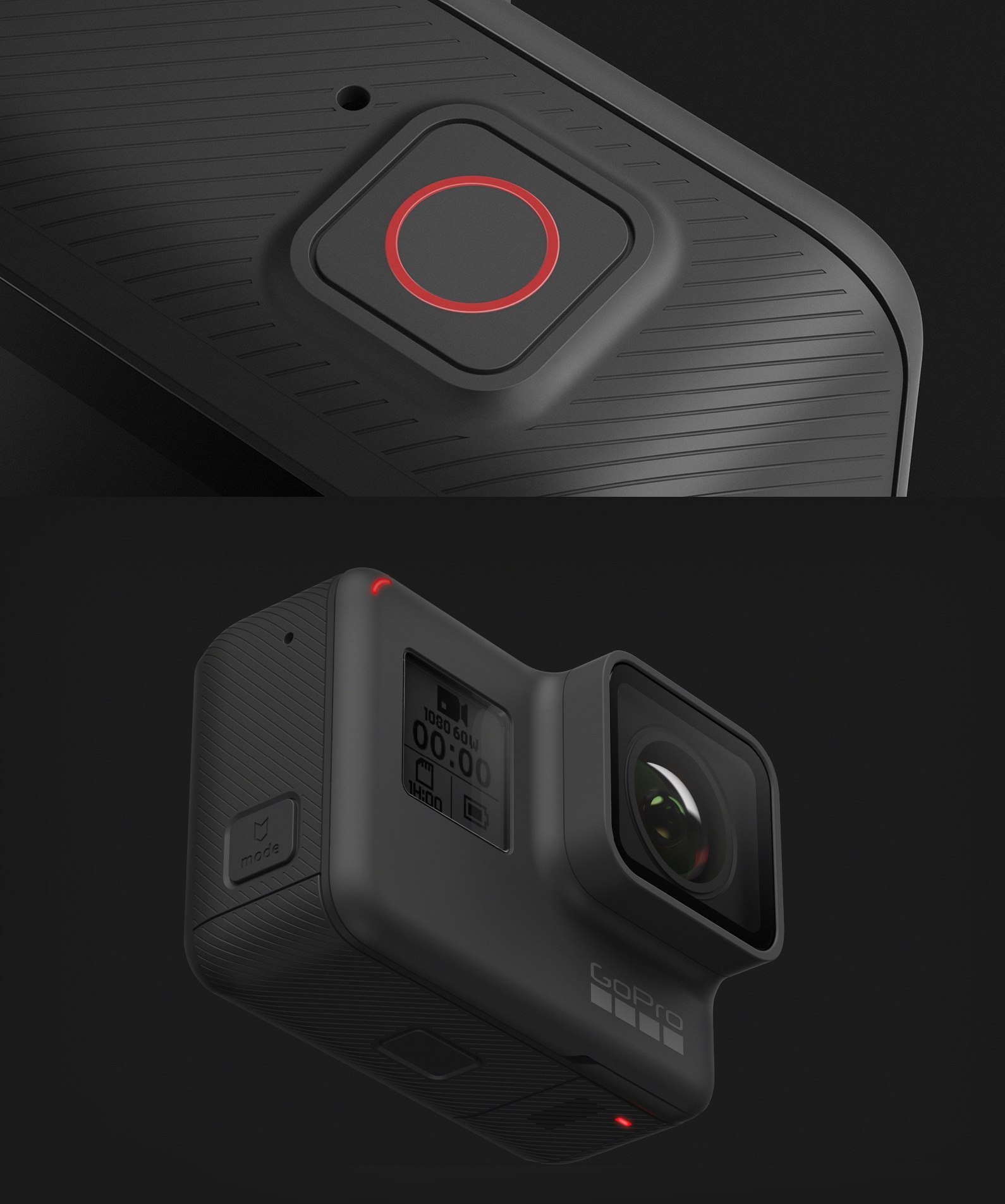 GoPro HERO Cameras — Action camera industrial design
