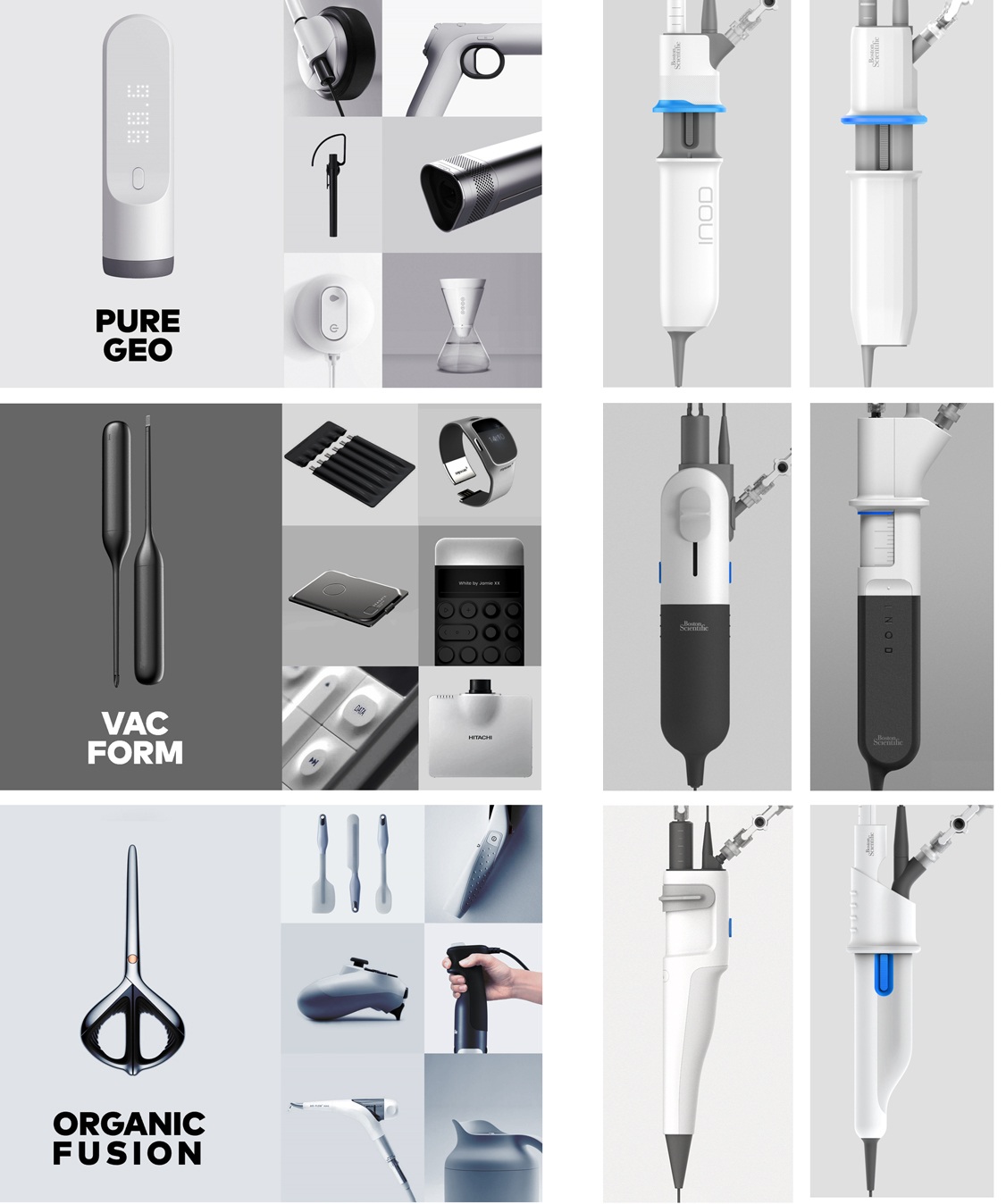 Boston Scientific iNod — Medical device industrial design