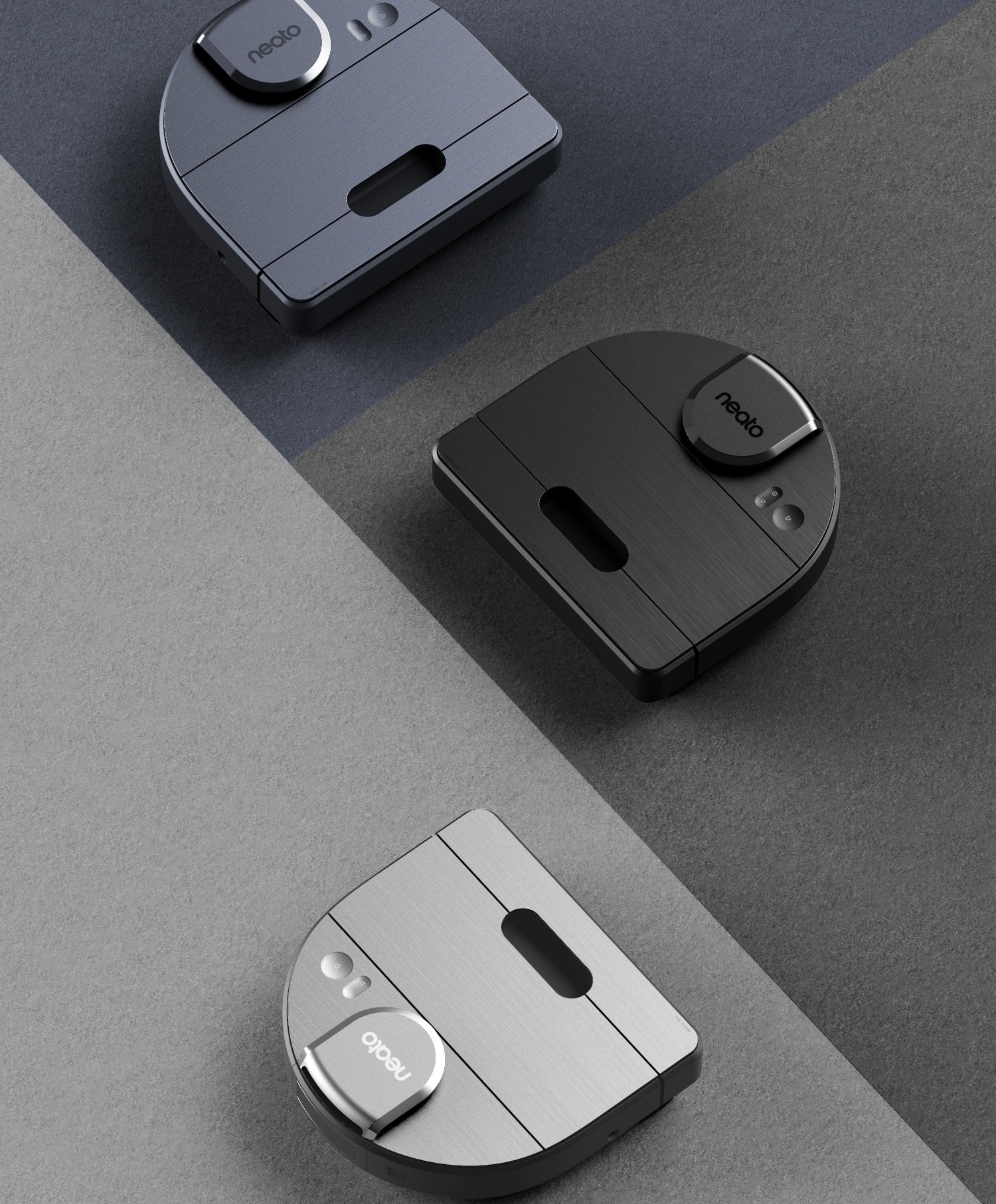 Neato D Series Robot Vacuums — Autonomous robotics industrial design