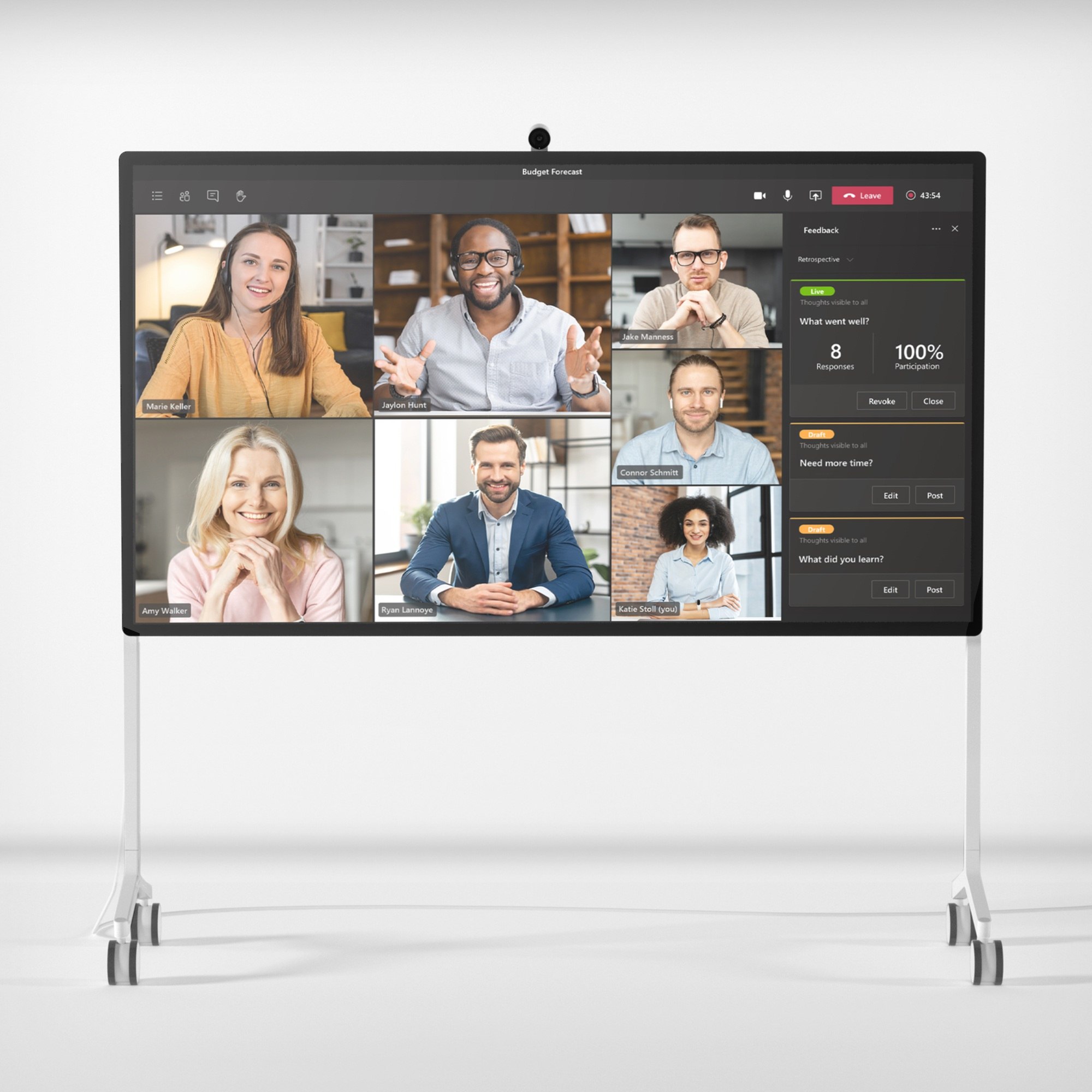 Microsoft Surface Hub 2 — Collaborative hardware industrial design