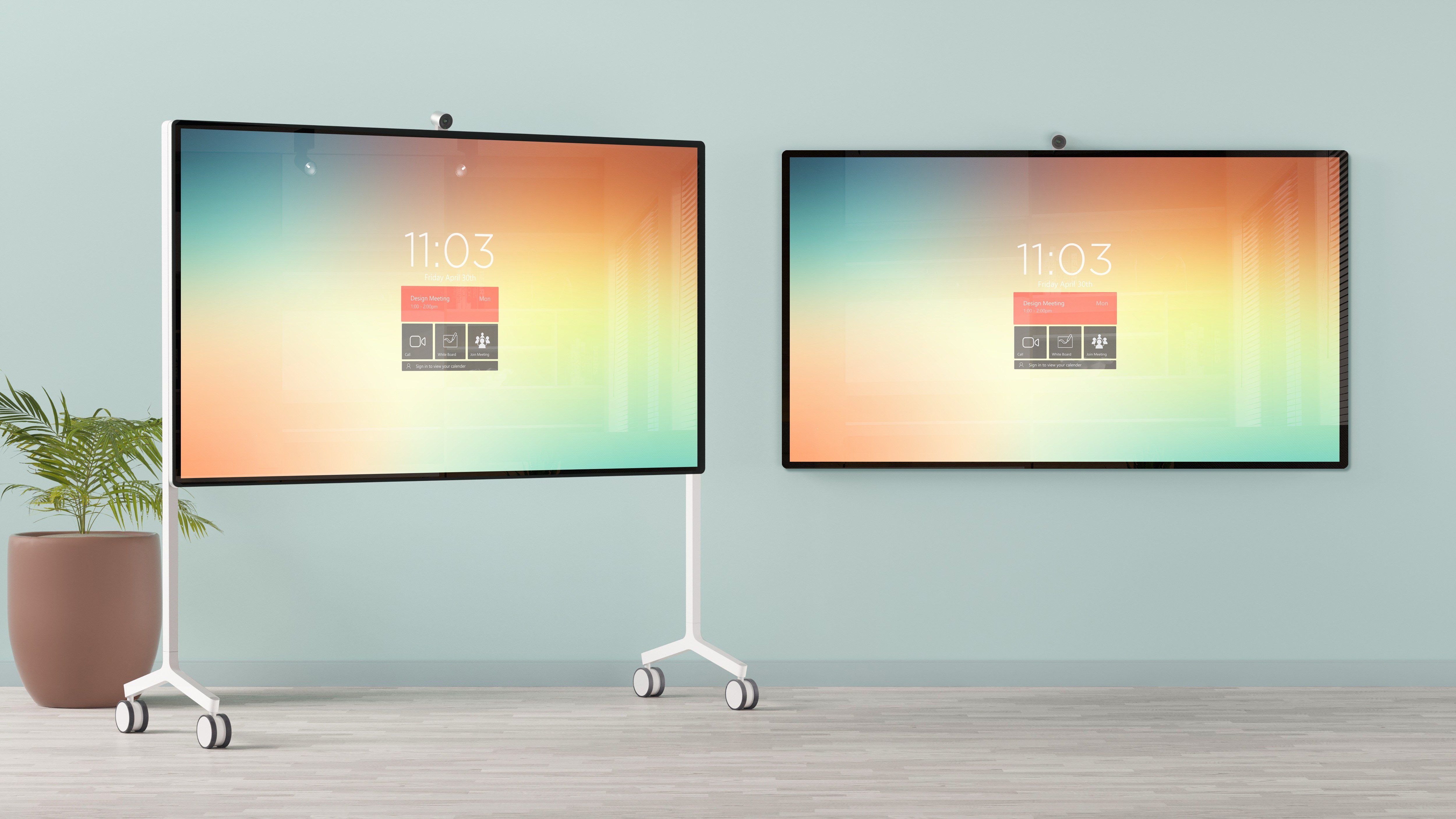 Microsoft Surface Hub 2 — Collaborative hardware industrial design