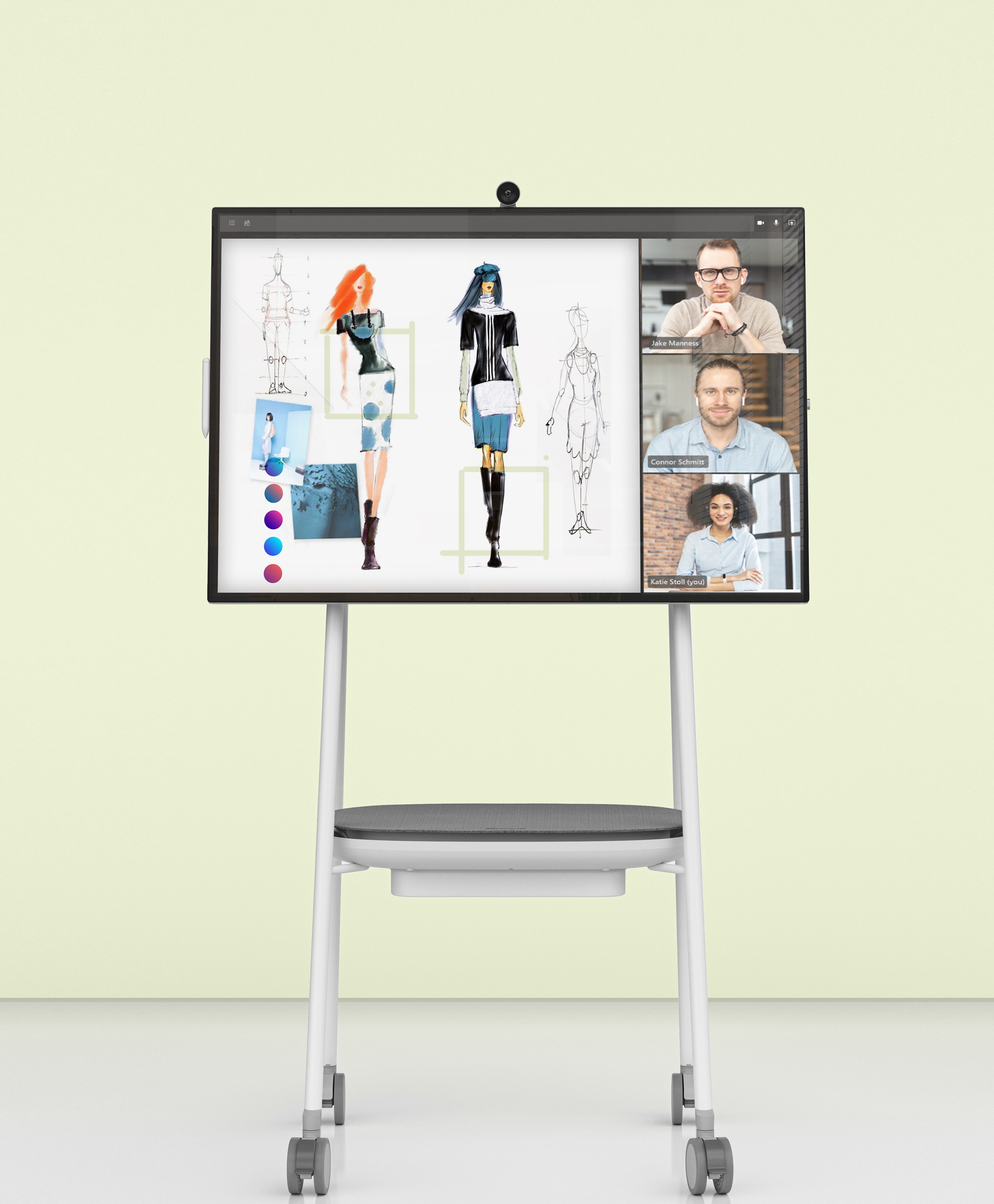 Microsoft Surface Hub 2 — Collaborative hardware industrial design