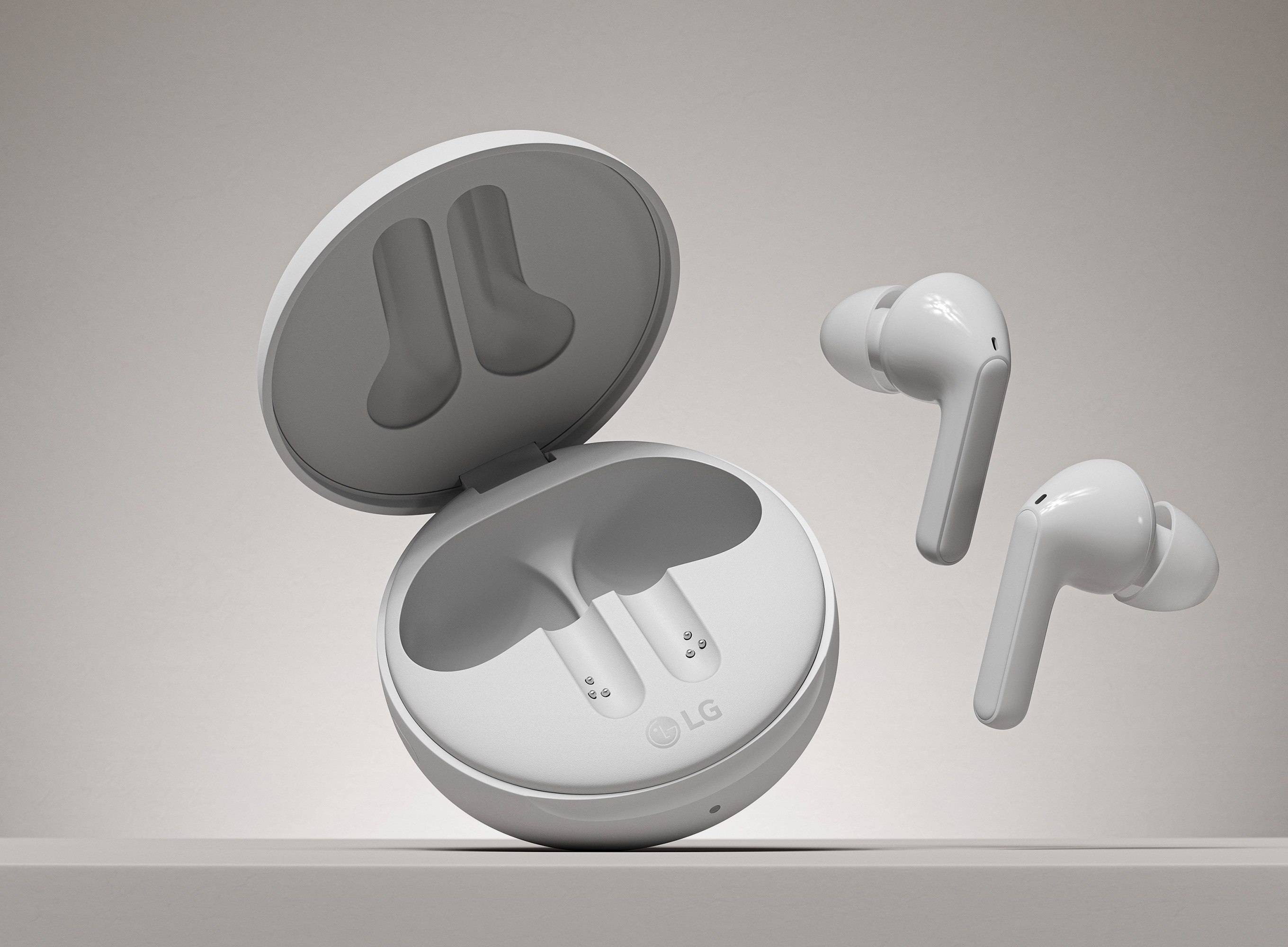 LG TONE Free Earbuds — Consumer audio industrial design