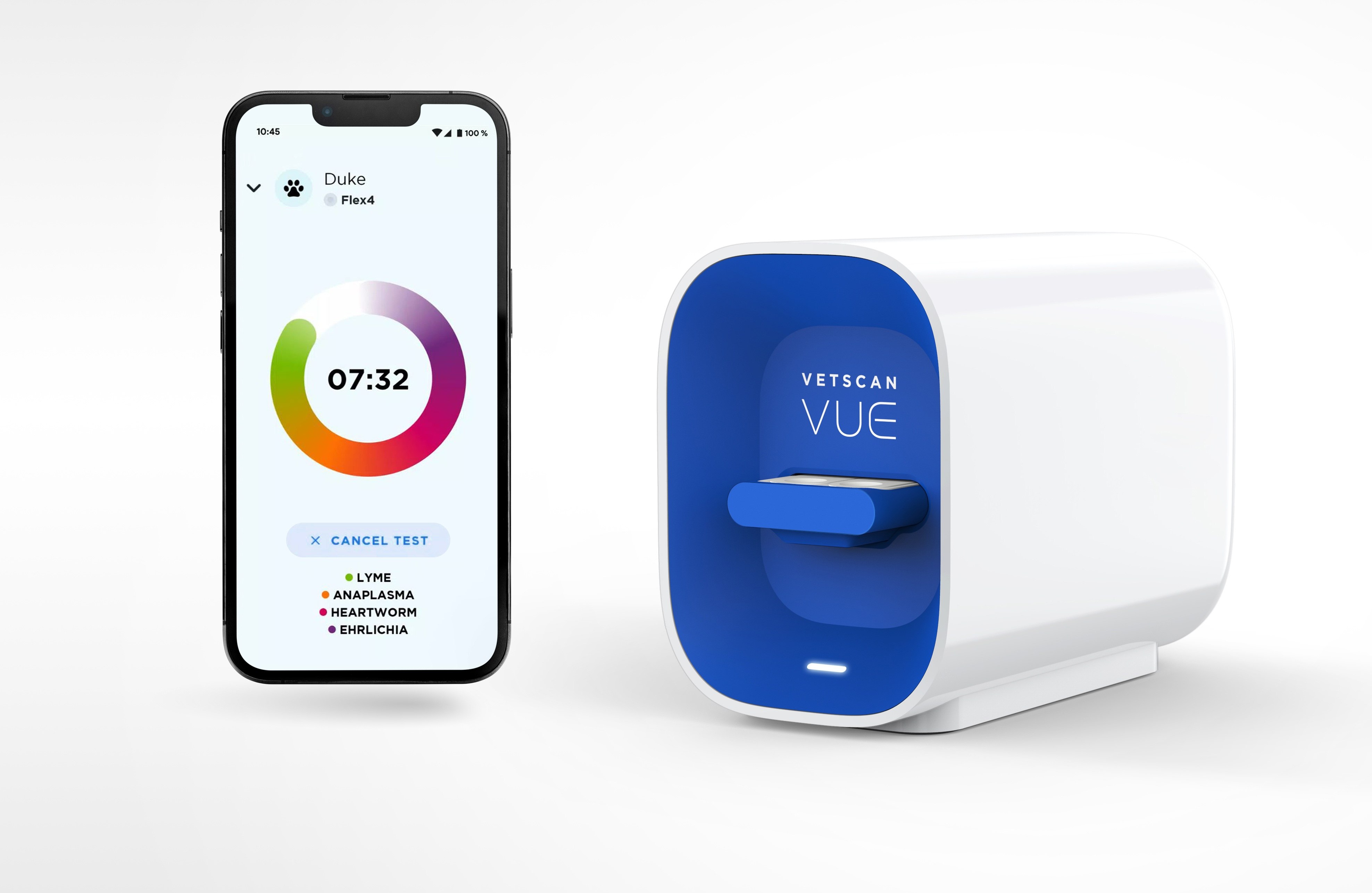 Abaxis Vetscan Vue — Veterinary diagnostic device design