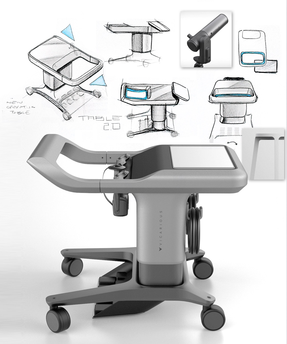 Vicarious Surgical Robotics — Surgical robotics industrial design